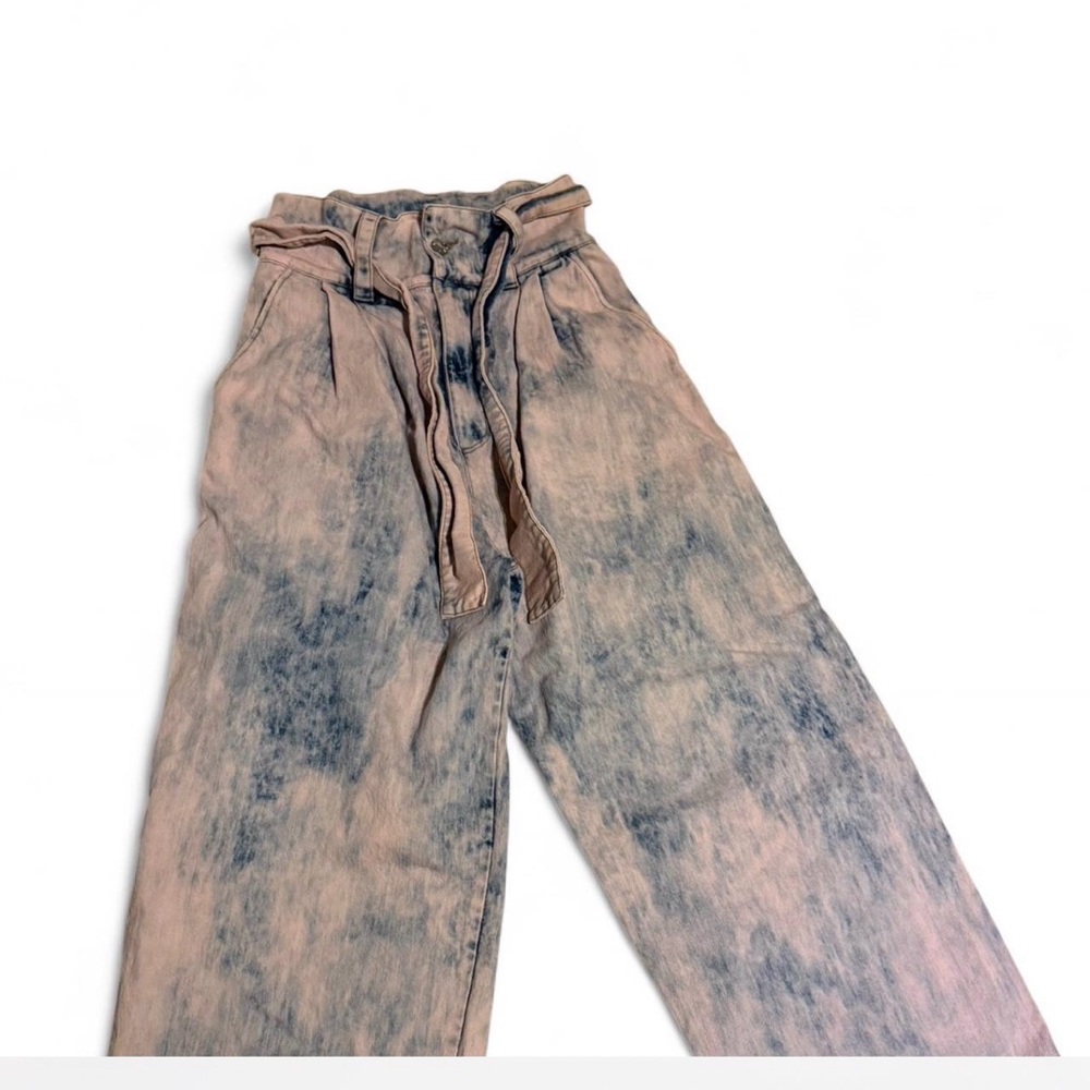 #Mancandy Tie-Dye High-Waisted Pants